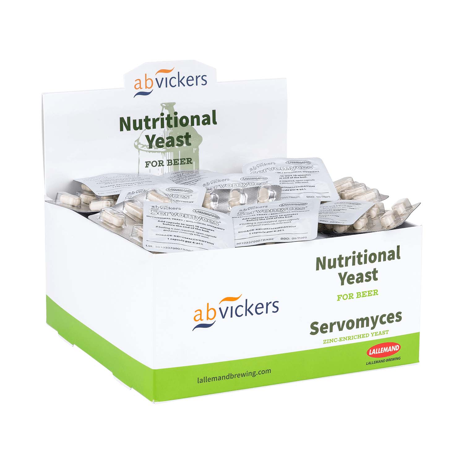 Servomyces-Blisters-Zink-verrijkte-gistvoeding-10x270mg